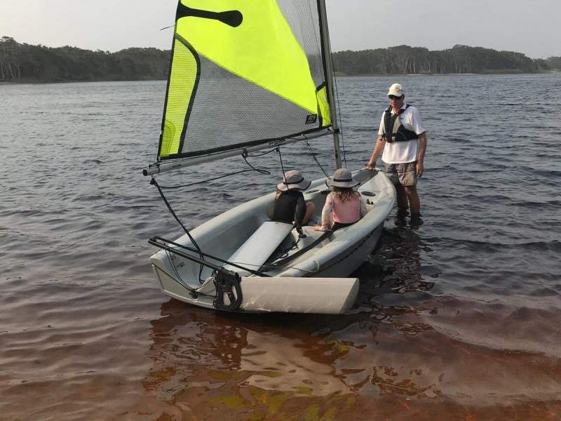 RS Feva XL 2 person Youth sailing dinghy