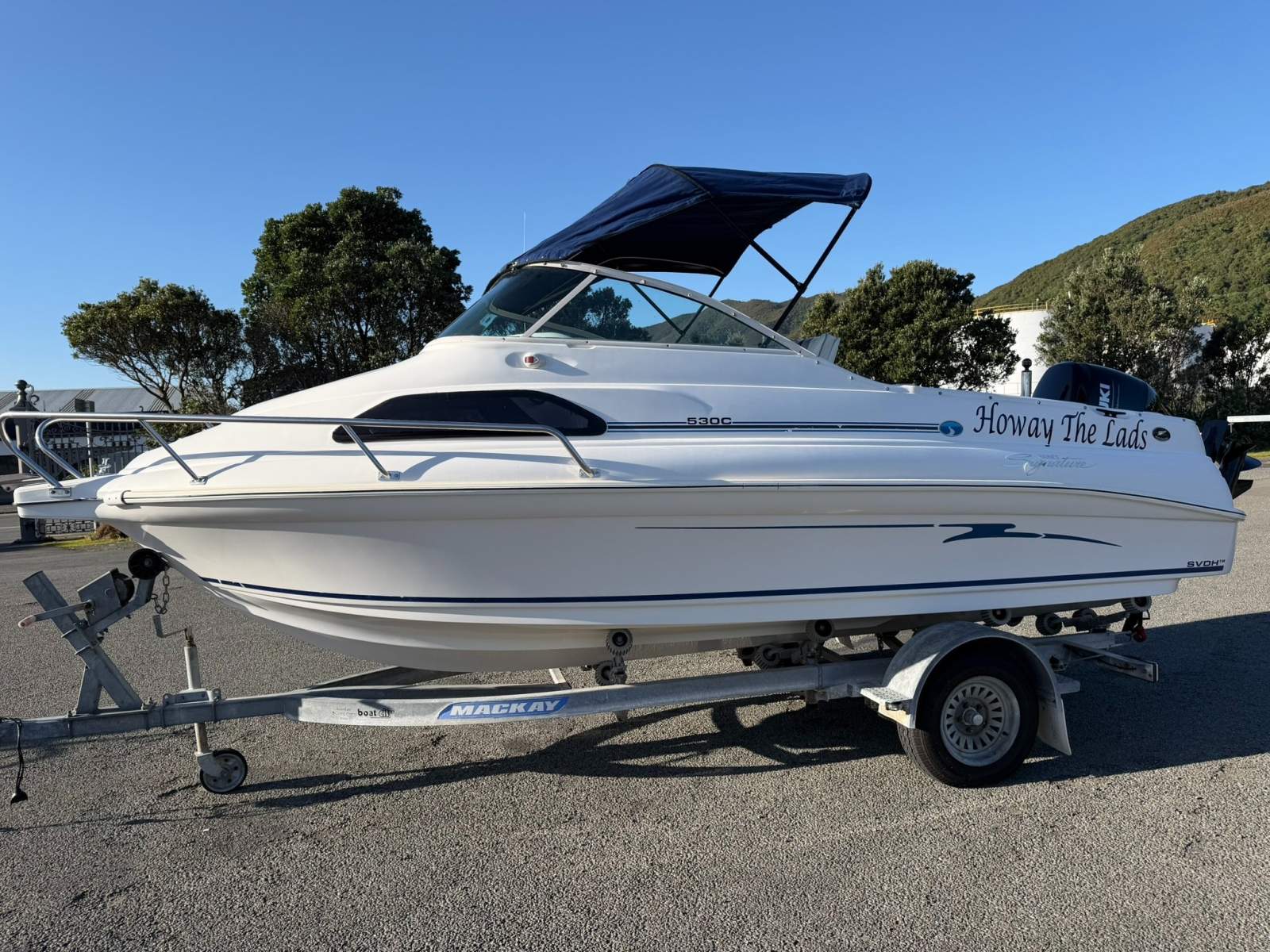 Haines Signature 530c With near new Suzuki 100HP engine (< 5hrs)