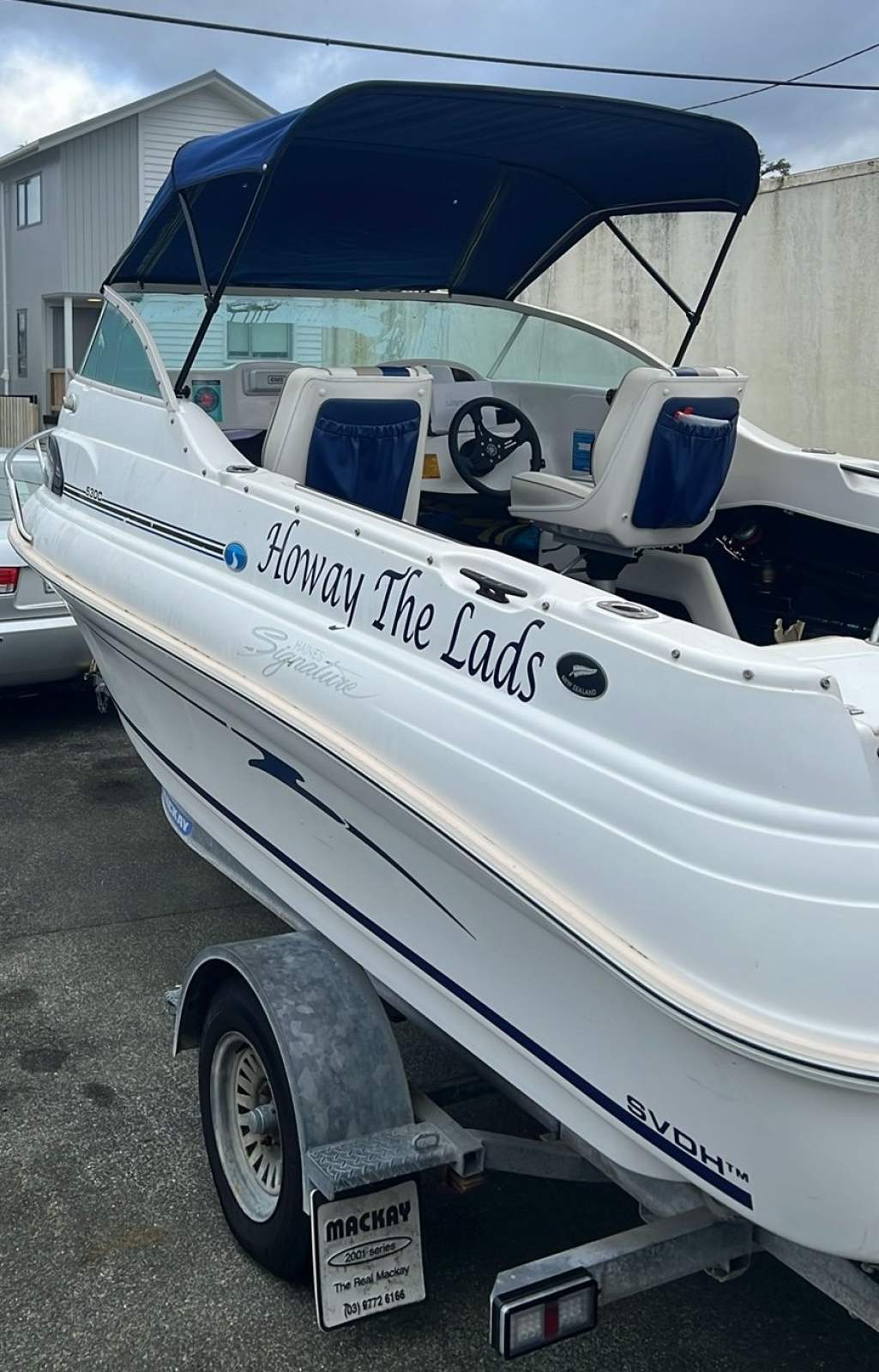 Haines Signature 530c With near new Suzuki 100HP engine (< 5hrs)