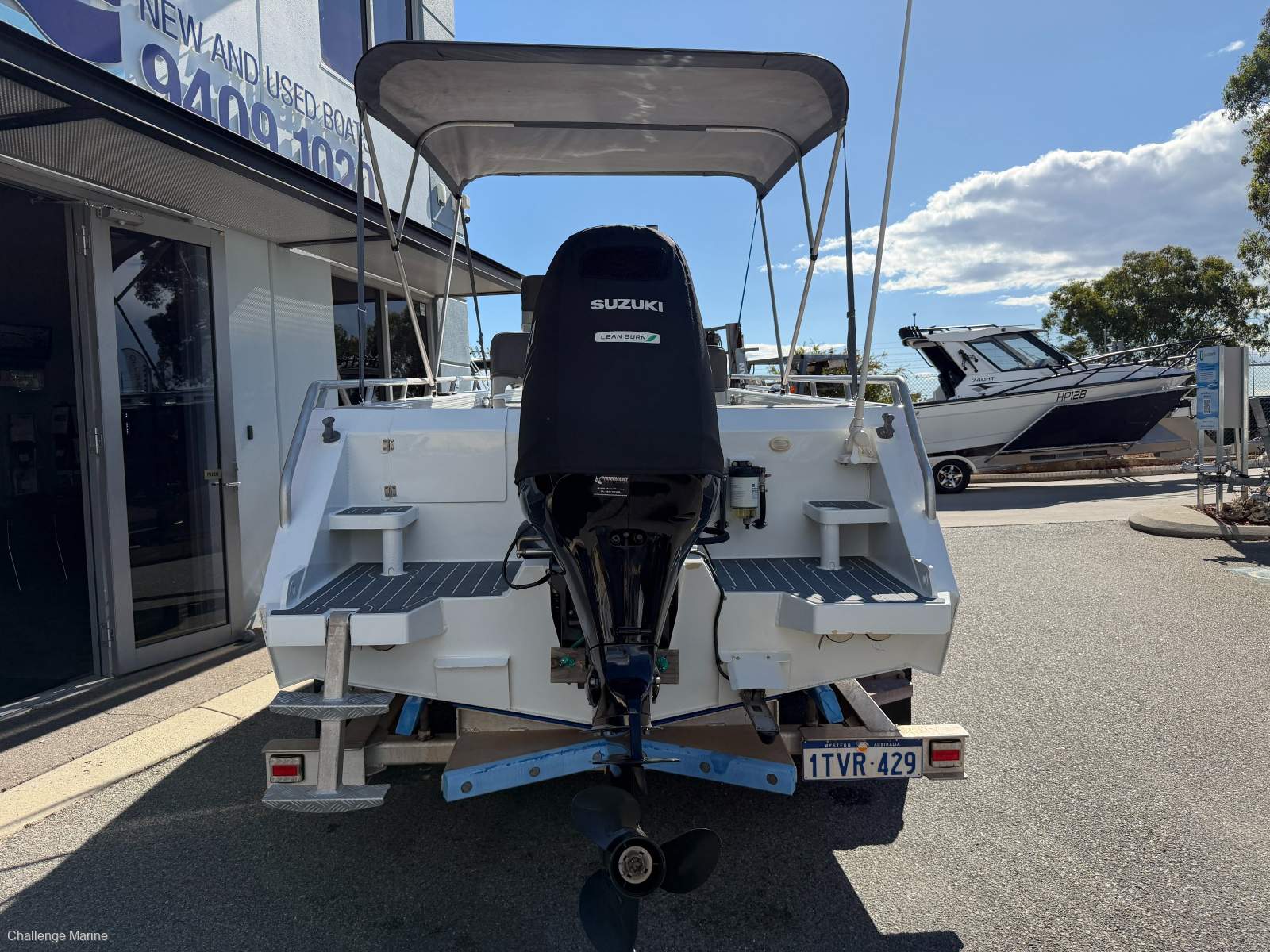 Plate Alloy Australia 5.35 Adventurer Centre Console - 2024 Suzuki 140
