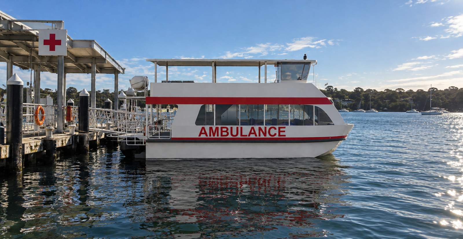 Stalwart Marine Ambulance Rescue Catamaran 14.3 x 5.3 Metre