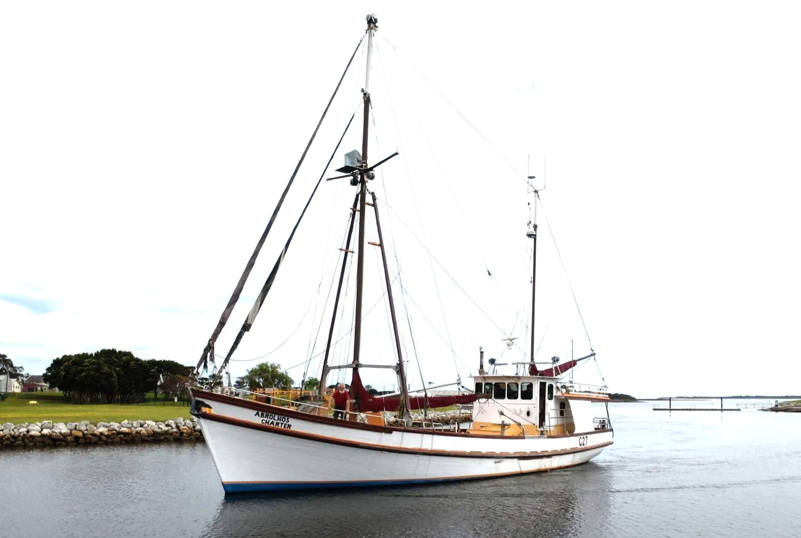 Marko Sambrailo Custom commercial timber ketch