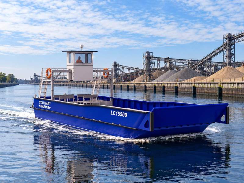Stalwart Marine Landing Craft 15500m Work Boat Barge