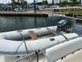 Randell 41 Mk II Flybridge Sports Fisher " DUAL HELM, DUAL SHAFT DIESELS ":Ab rib with Yamaha outboard