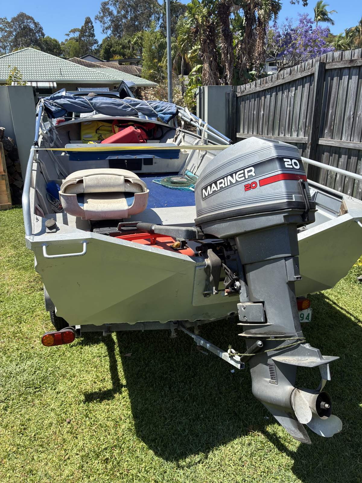 4m Tinnie and Trailer