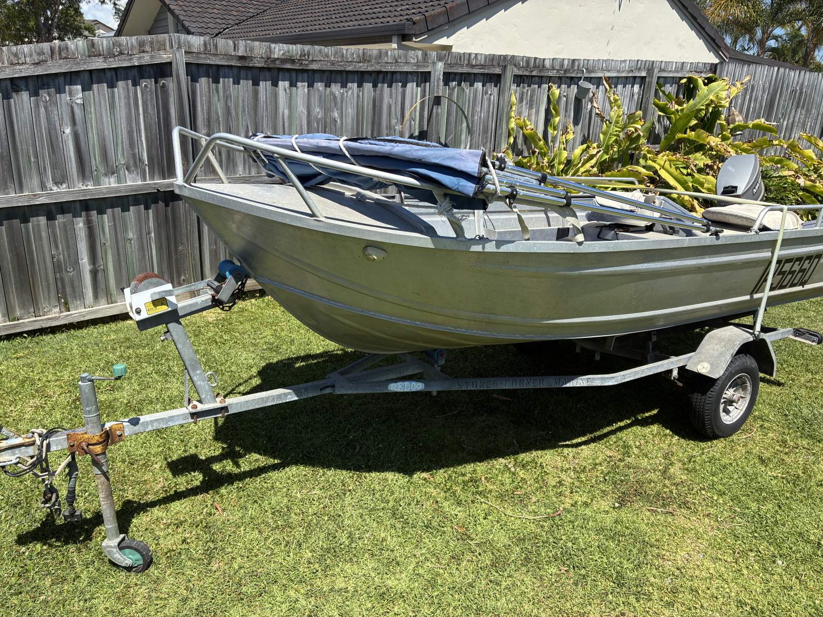 4m Tinnie and Trailer