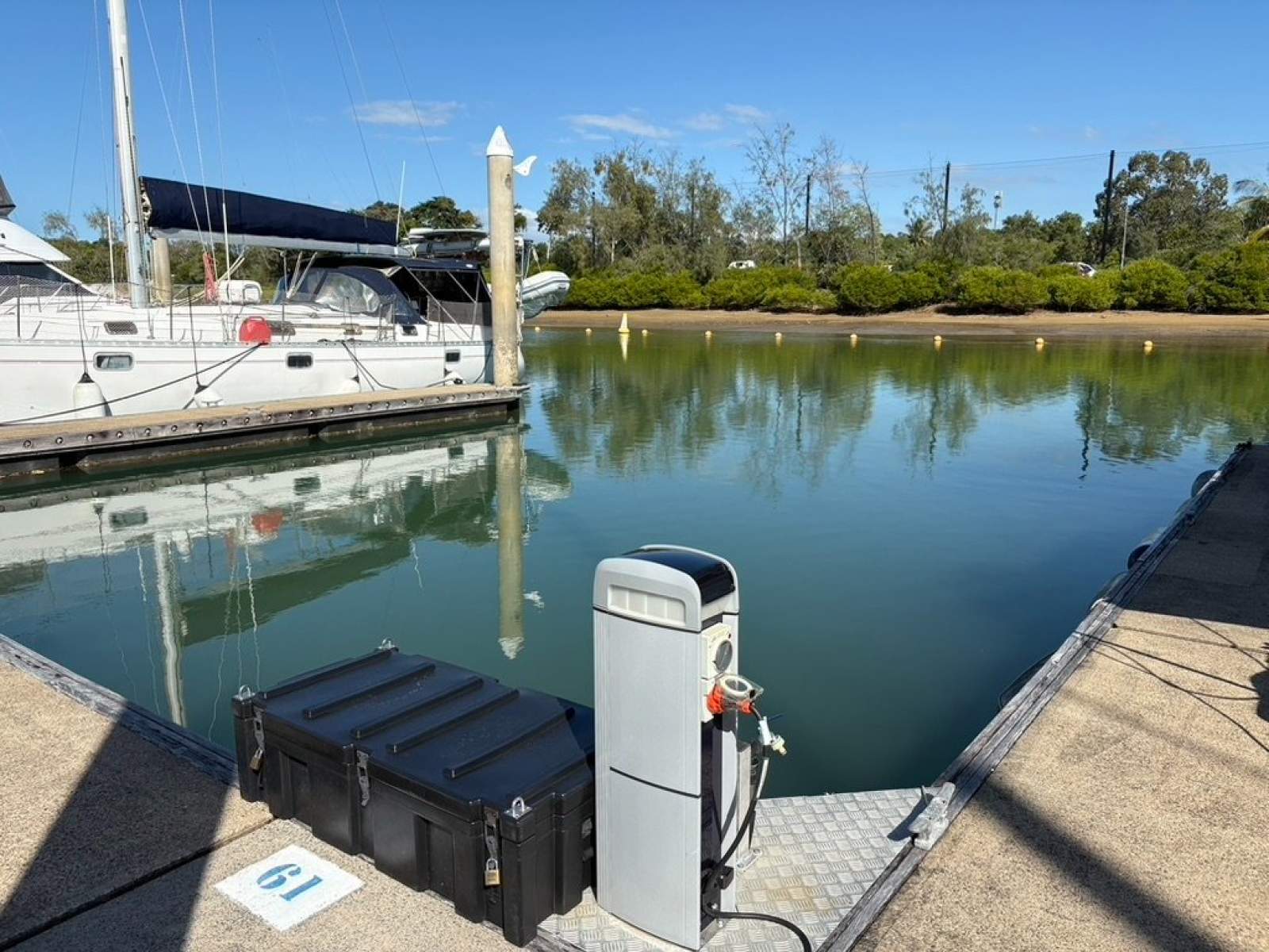 Two 12m Berths side by side, Yorkeys Knob Marina - for mono or catamarans