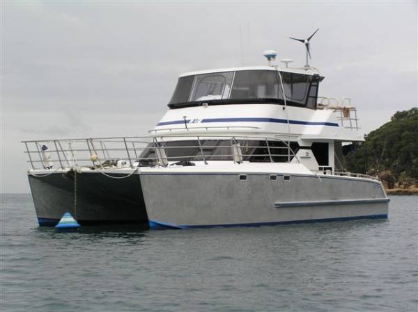Paul Stanyon Aluminium Catamaran: Power Boats | Boats ...