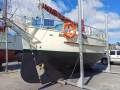 John Hanna Quality steel Tahiti cutter. 40 feet LOA