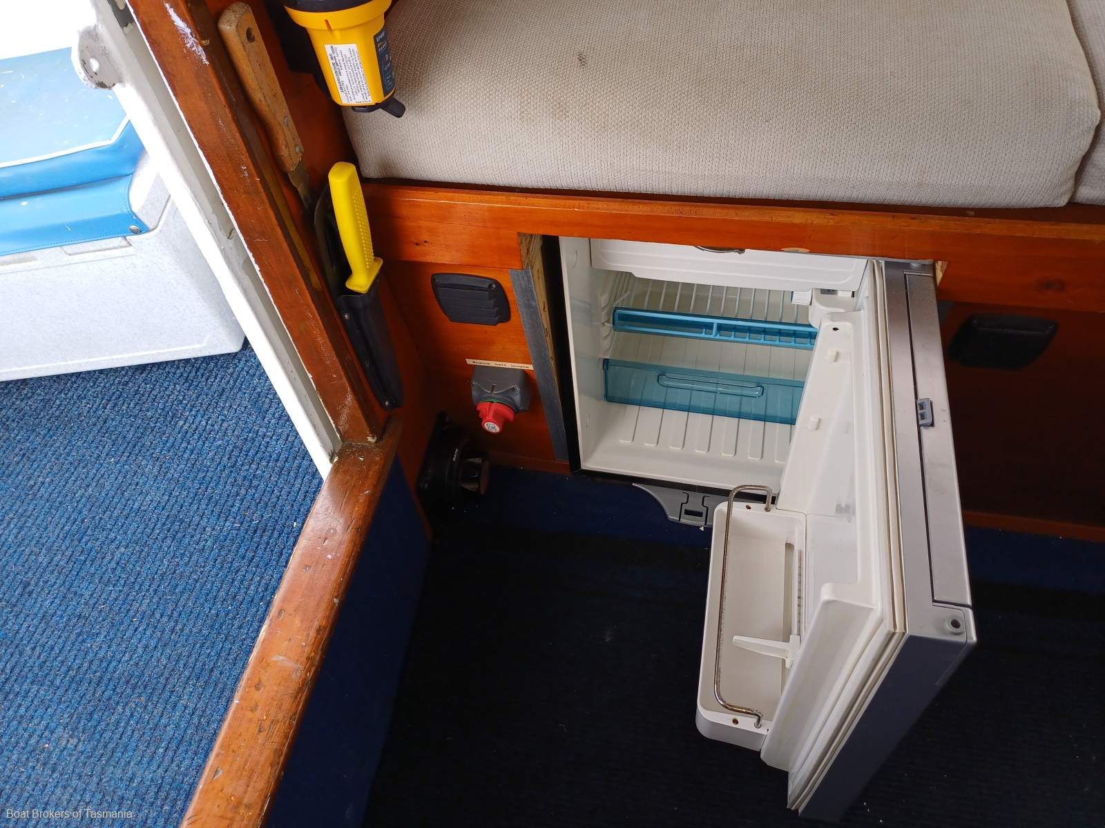 Beluga Boden 30 steel motor sailer in excellent order Boat Brokers of Tasmania