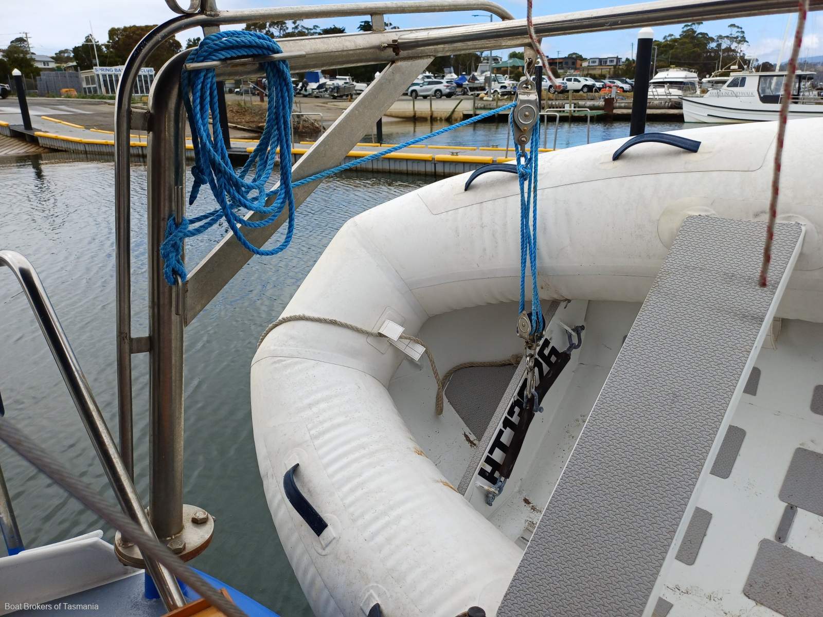 Beluga Boden 30 steel motor sailer in excellent order Boat Brokers of Tasmania