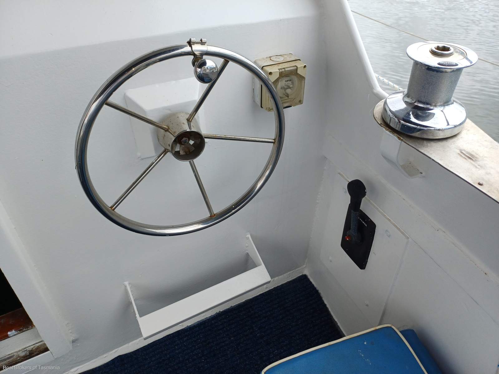 Beluga Boden 30 steel motor sailer in excellent order Boat Brokers of Tasmania