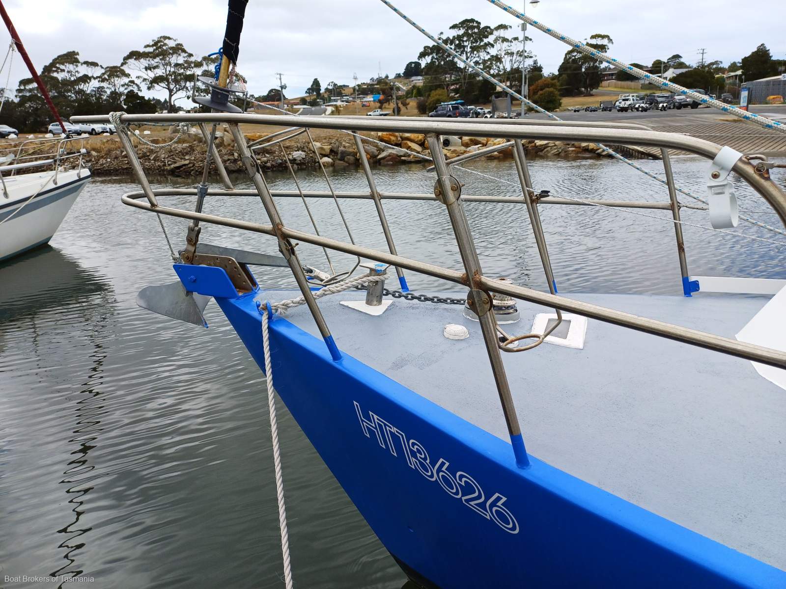 Beluga Boden 30 steel motor sailer in excellent order Boat Brokers of Tasmania