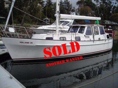Holland 35 foot fibreglass motorsailer