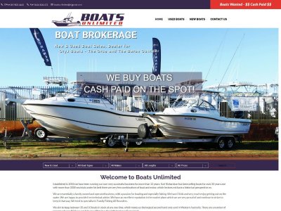 Boating Websites Launches Brand New Website For Boats Unlimited