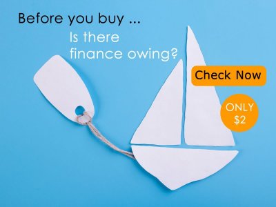Before You Buy A Boat - Is There Finance Owing?
