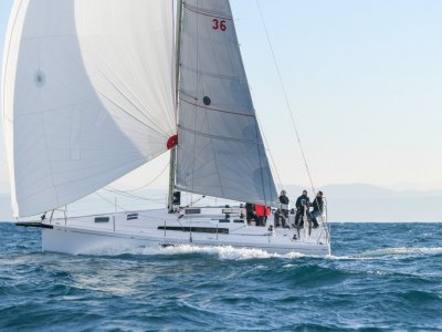 New Beneteau First 36 On Display At D'Albora Marina, Rushcutters Bay April 1st 2023.
