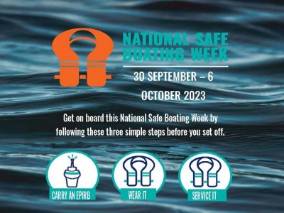 National Safe Boating Week: 30 Sep - 3 Oct 2023