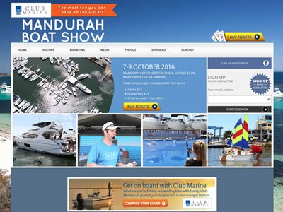 Club Marine Mandurah Boat Show 7-9 October, 2016