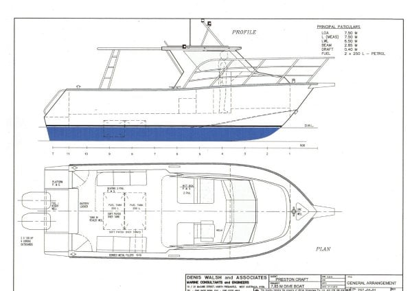 Preston Craft 7.85 Commercial Monohull