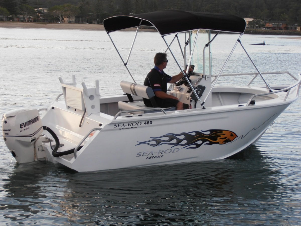 2014 Formosa Tomahawk Offshore 480 Side Console Boat Research Boats Online