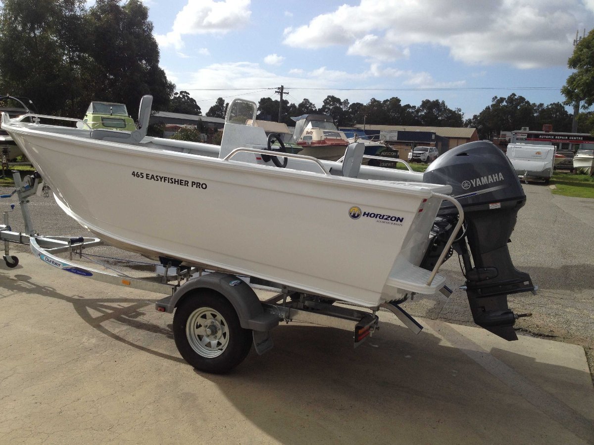2014 Horizon Aluminium Boats Easy Fisher 465 Side Console Boat