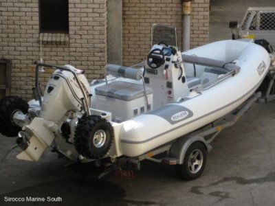 Sealegs 6.1m RIB