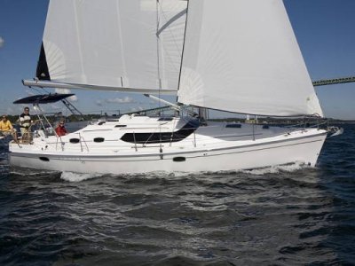 Hunter 45 Deck Salon