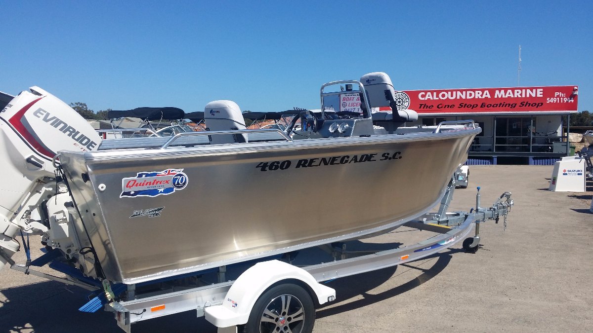 2017 Quintrex 460 Renegade Side Console | Boat Research | Yachthub