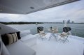 Johnson Motor Yacht:HUGE UPPER AFT DECK   TENDER STORAGE
