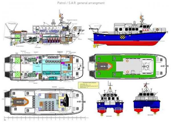 Safehaven Wildcat 60 S.A.R. - Crew transfer / Patrol - S.A.R
