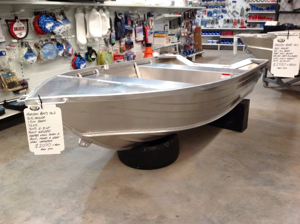 Horizon Aluminium Boats 315 Angler