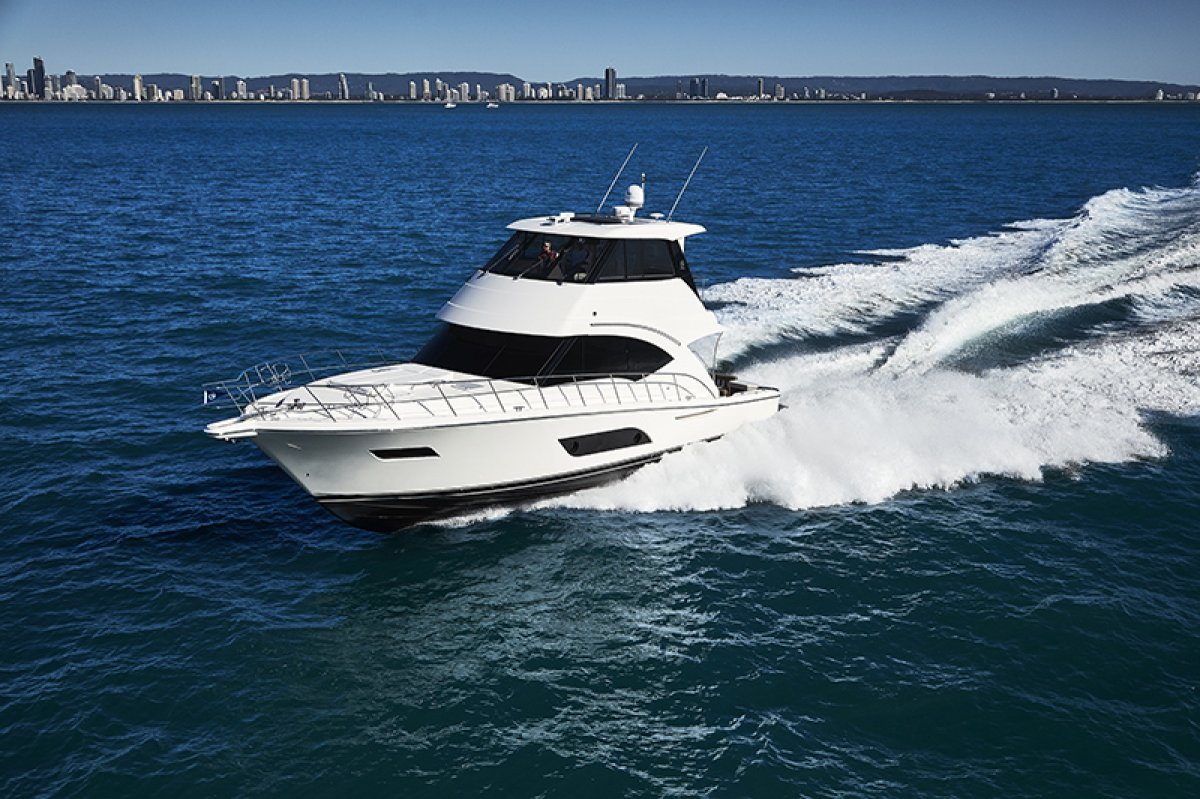 Riviera 57 Enclosed Flybridge