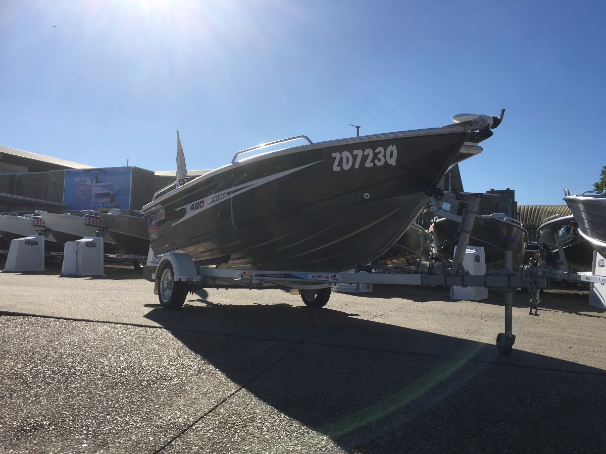 2019 Quintrex 420 Renegade Tiller Steer Boat Research Boats Online