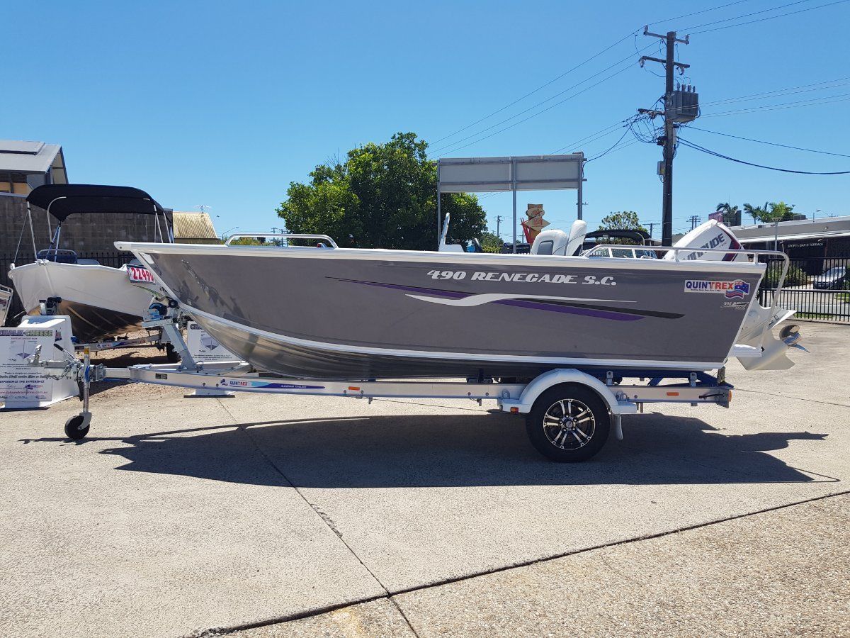 Quintrex 490 Renegade Side Console