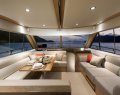 Riviera 52 Enclosed Flybridge:Beautiful Saloon