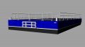 Sabrecraft Marine Aluminium Sectional Barge