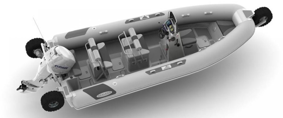 Sealegs 7.1m RIB