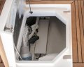 Riviera 57 Enclosed Flybridge:Engine Room Access