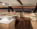 Riviera 57 Enclosed Flybridge:Grand Scale Saloon