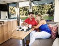 Riviera 57 Enclosed Flybridge:Sky Lounge