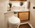 Riviera 57 Enclosed Flybridge:Designer Bathrooms