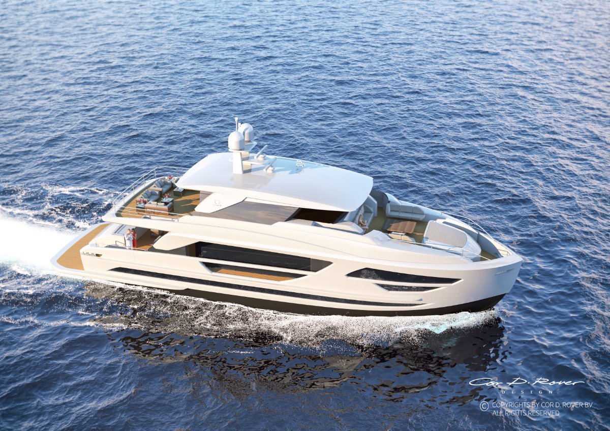 Horizon Yacht FD87 Skyline