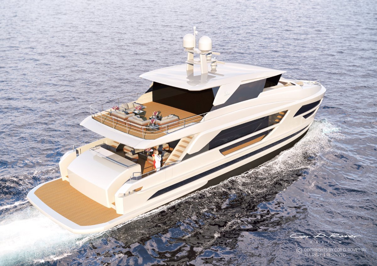 Horizon Yacht FD87 Skyline
