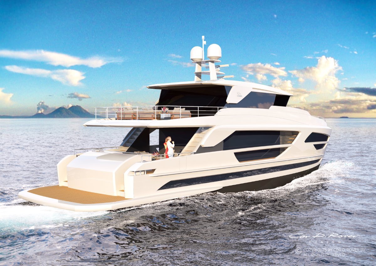 Horizon Yacht FD87 Skyline
