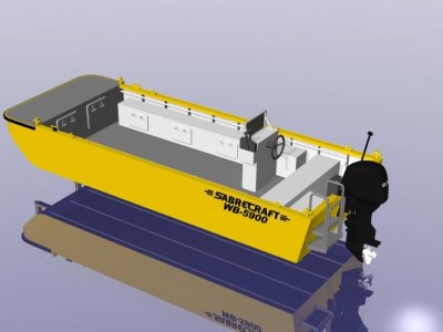 Sabrecraft Marine Work Boat