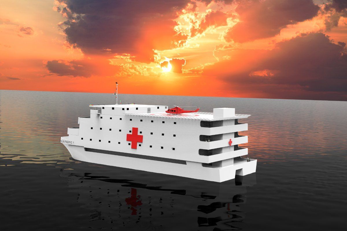 Sabrecraft Marine Hospital Ship