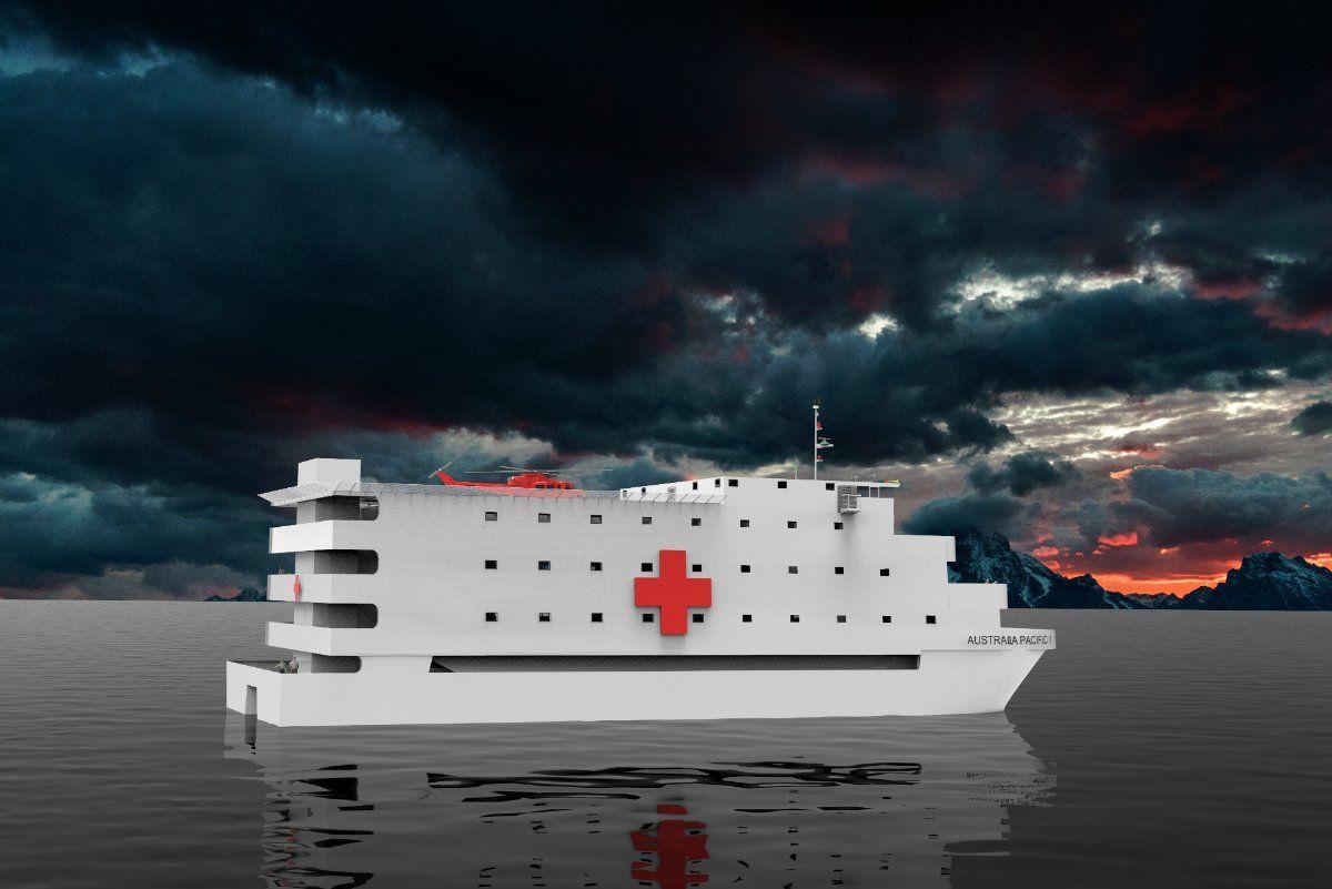 Sabrecraft Marine Hospital Ship