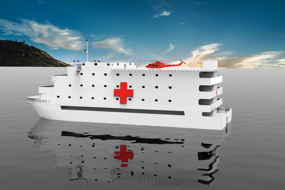 Sabrecraft Marine Hospital Ship