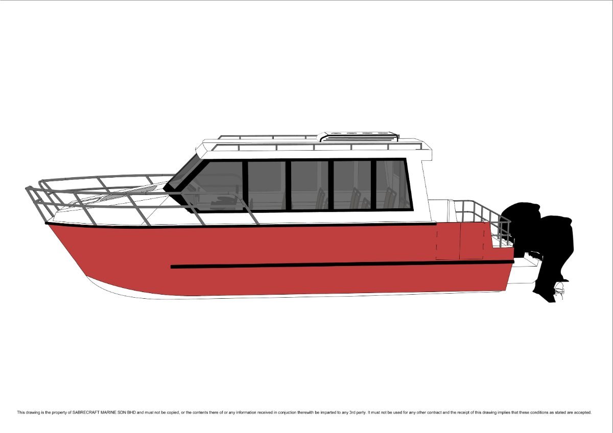 Sabrecraft Marine Crew Change Boat